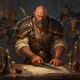 a butcher, artstation, world of warcraft art team