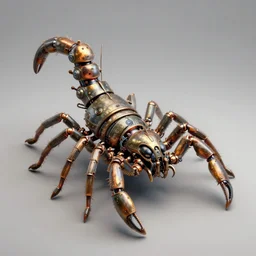 steampunk cybernetic biomechanical scolopendra, 3 d model, unreal engine realistic render, 8 k, micro detail, intricate, elegant, highly detailed, centered, digital painting, artstation, smooth, sharp focus, illustration, artgerm, tomasz alen kopera, wlop