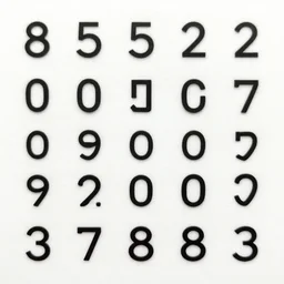 8 5 2 8 1 6 9 3 2 7 4 2 0 5 8 3