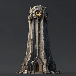 eye of sauron tower, octane render, artstation trending