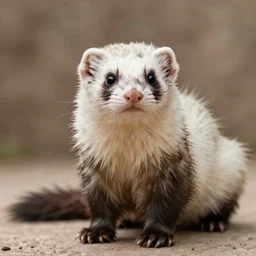 4k images of ferrets