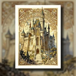 castle landscape comic book street art background design print ready, deep focus, d & d, fantasy, intricate, elegant, highly detailed, digital painting, artstation, concept art, matte, sharp focus, illustration, hearthstone, art by artgerm and greg rutkowski and alphonse mucha
