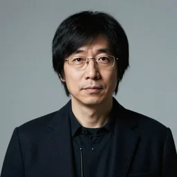 portrait of satoshi nakamoto the founder of bitcoin
