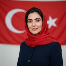 portrait of a 🇹🇷 👩 by wlop