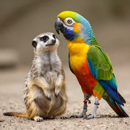 parrot dog meerkat hybrid