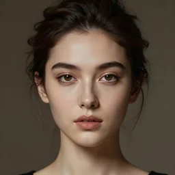 portrait of an elegant woman by zuzu valla, hyper realism, intricate detail, symmetric face
