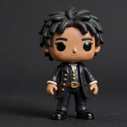 maya angelou cosplay isaac newton, stop motion vinyl action figure, plastic, toy, butcher billy style