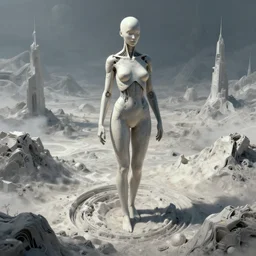 biomechanical landscape, human female form, artstation, deviantart, gfxartist, giger, zawadzki, hyperrealism, futurism 4 k