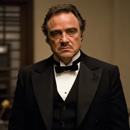 jack black as the godfather, production still from movie