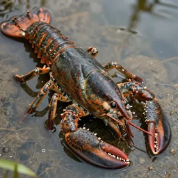 lobster gator. hyperdetailed photorealism