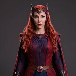 male scarlet witch, naturel, hyper detailed, digital art, trending in artstation, cinematic lighting, studio quality, smooth render, unreal engine 5 rendered, octane rendered, art style by klimt and nixeu and ian sprigger and wlop and krenz cushart.