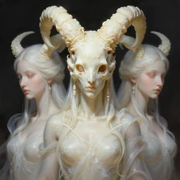 stunning goddesses of ant skull portrait, translucent, ivory, putrid, fantasy, intricate, elegant, highly detailed, digital painting, artstation, concept art, smooth, sharp focus, illustration, art by afshar petros and krenz cushart and artem demura and tony sandoval