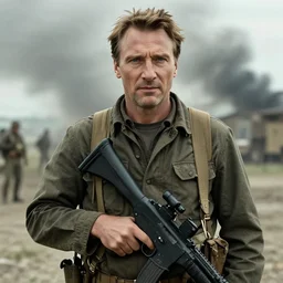 Liam Neeson starring in Saving Private Ryan