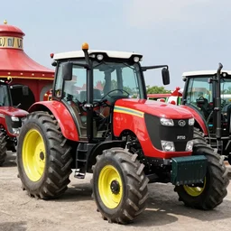 a row crop tractor made in willy wonka's factory n 4