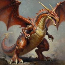 detailed portrait of gyrados intricate, hyper detailed, realistic, oil painting, by julie bell, frank frazetta, cinematic lighting