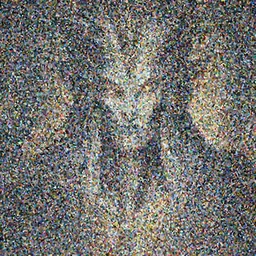 portrait photo of a powerful magical giant, long stylized face, fantasy, detailed, maximalist