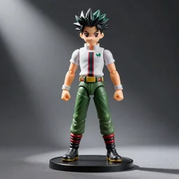 gon freecss, hunter x hunter, actionfigure, product shoot, studio lighting