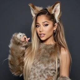 ariana grande as a furry