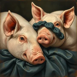 pigs 🐷, chie yoshii style,