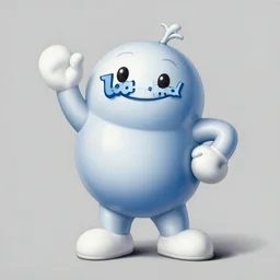 a painting of the Kool-Aid Man mascot by Agnolo Bronzino
