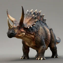 ancient styracosaurus dragon by beksinski, styracosaurus headed with a large spiky frill around the neck, rhinoceros full body, ankylosaurus tailed,, monster hunter monster, rough scale texture, sharp focus, hyper detailed, by beksinski, ruan jia, trending on artstation