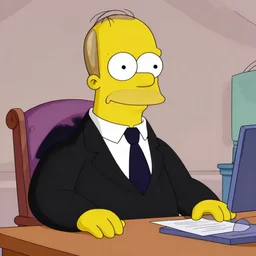 vladimir putin in simpsons