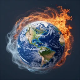 earth made of wind, water made of wind, fire made of wind, wind made of earth