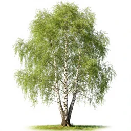 birch tree, spring, sweden, digital art, intricate, hyper detailed, artstation, concept art, smooth, sharp focus, ray tracing, vibrant, photorealistic