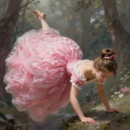 princess falling, highly detailed, d & d, fantasy, highly detailed, digital painting, trending on artstation, concept art, sharp focus, illustration, global illumination, shaded, art by artgerm and greg rutkowski and fuji choko and viktoria gavrilenko and hoang lap