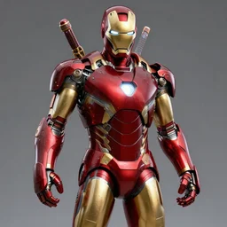 an dieselpunk iron - man suit with steampunk enhancements, disney, marvel, octane render, v - ray render, photorealistic