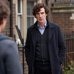 a scene from sherlock ( tv show )