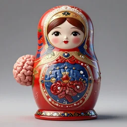 a matryoshka brain, highly detailed artwork, digital art