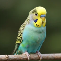 the happiest budgie ever