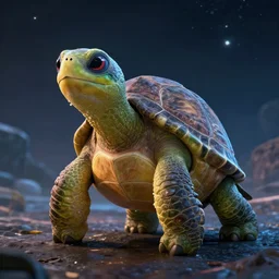 a turtle starring in interstellar