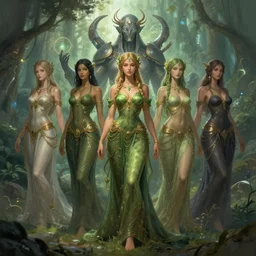 nature goddesses and technology god by senior concept artist josephine wall trending on artstation
