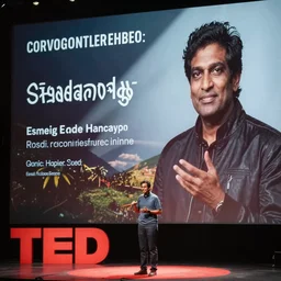 shashank talking about consciousness at TED