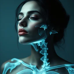 of x - ray photo pretty woman