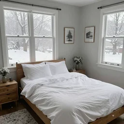 why is it snowing in my bedroom?,