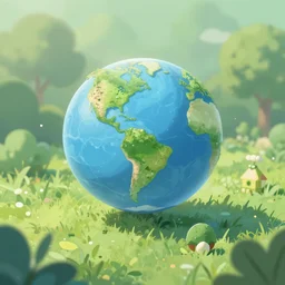 environment art, soft focus