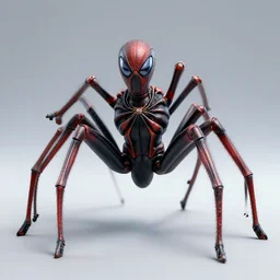 realistic humanoid spider person