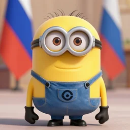 russian president vladimir putin as a minion from despicable me