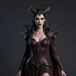 professional portrait photography, evil godess, unreal engine 5, character concept, 1 6 k uhd, by anne stokes