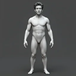 seinfeld body paint human form detailed photography vector cutout zbrush