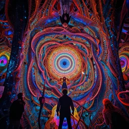 a psychedelic experience like no other, surreal, visually stimulating