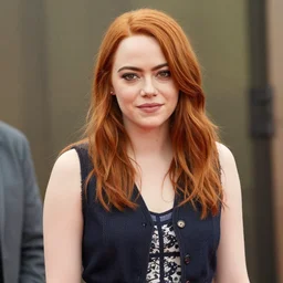 pickle rick but as emma stone pickle