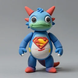 portrait photo of super sculpey creature created by jordu schell, 4 k