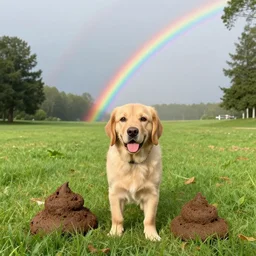 tastes like rainbows but it looks like a puppy dog shit