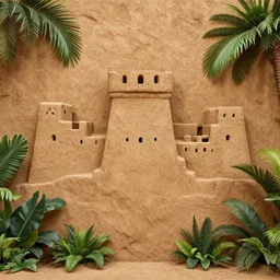 marketplace fabric jungle dirt wall fortress