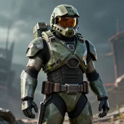 master chief in normandy