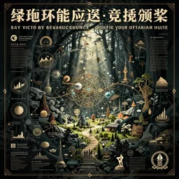 a poster with a map on it, poster art by victo ngai, behance contest winner, environmental art, lovecraftian, intricate, infographic, marginalia, unreal engine